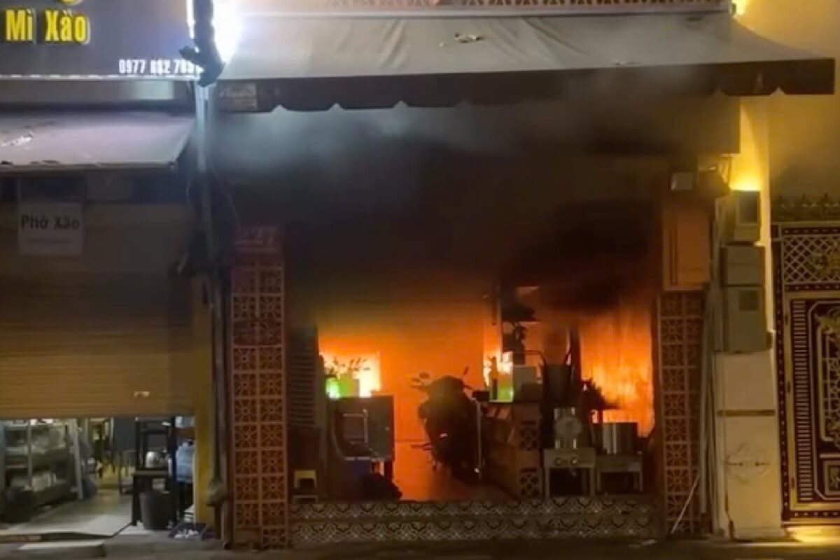 ホーチミン中心部の飲食店で火災、女性と子ども4人が死亡