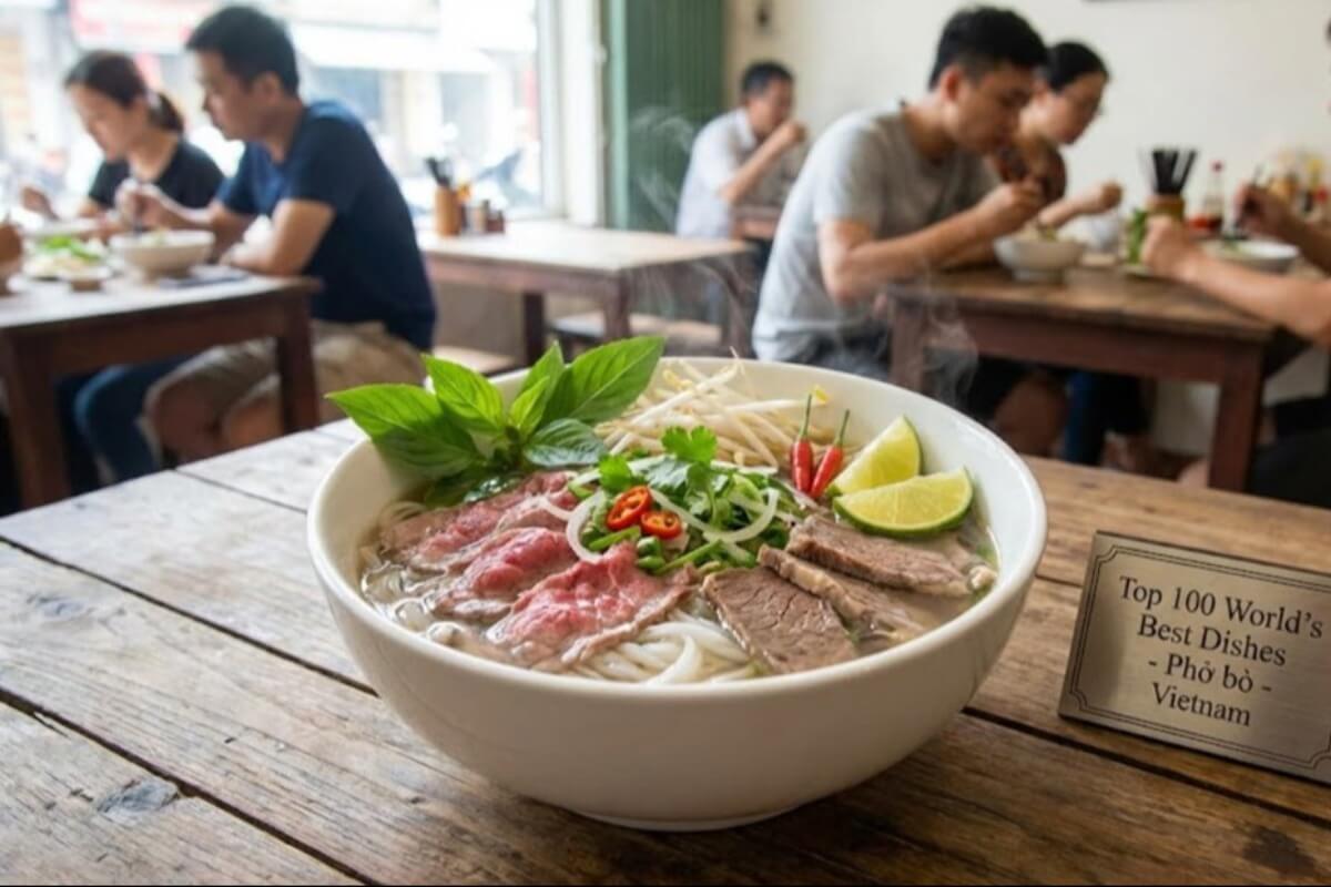 ベトナムの牛肉入りフォー、世界美食ランキング83位に選出