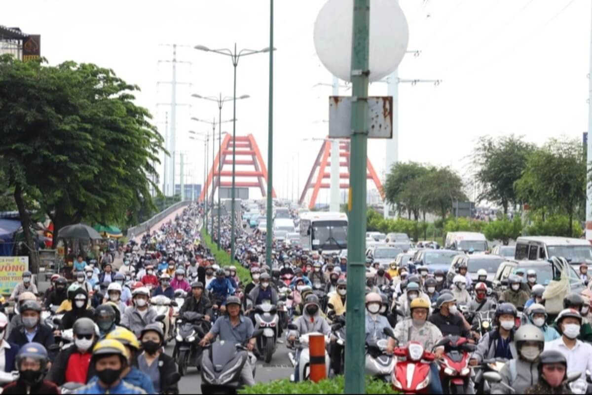 ホーチミンの排ガス削減、交通管理計画を来年初頭に提出