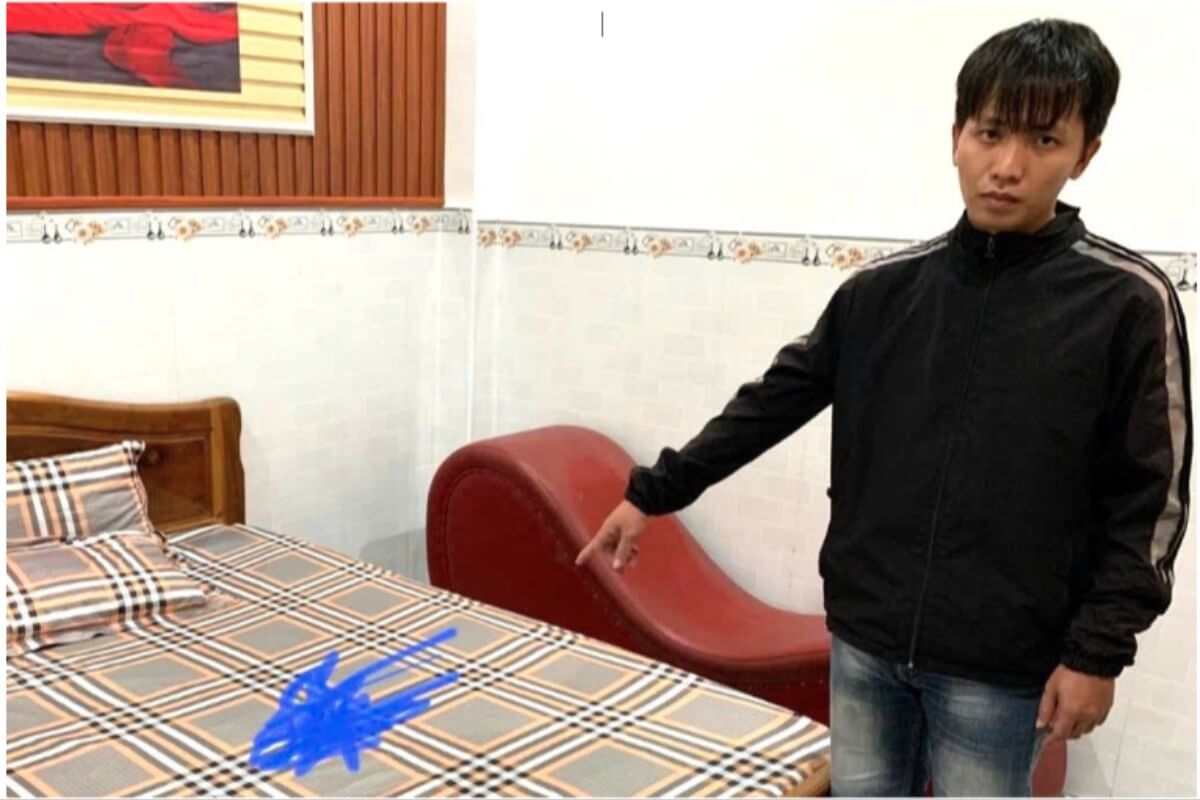 女性を宿泊施設に誘い込み、刃物で脅迫・現金を強奪