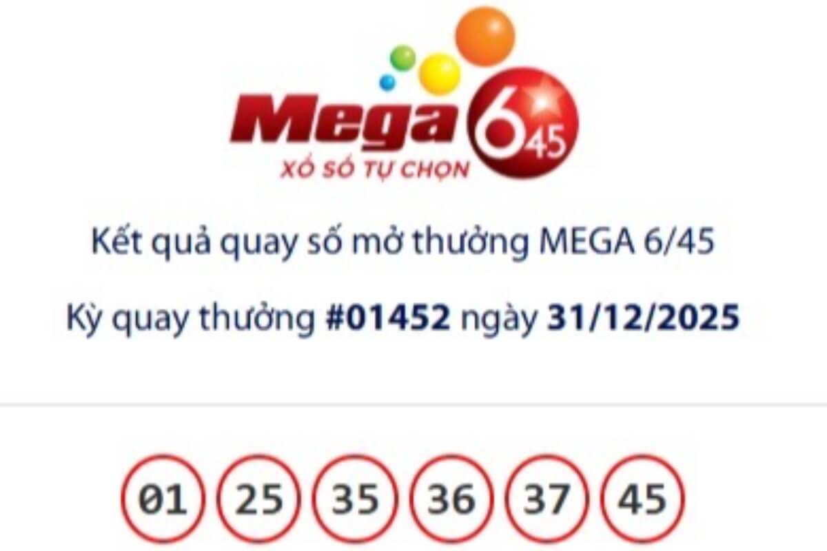 2025年最後のジャックポット、当選者が170億ドンを獲得