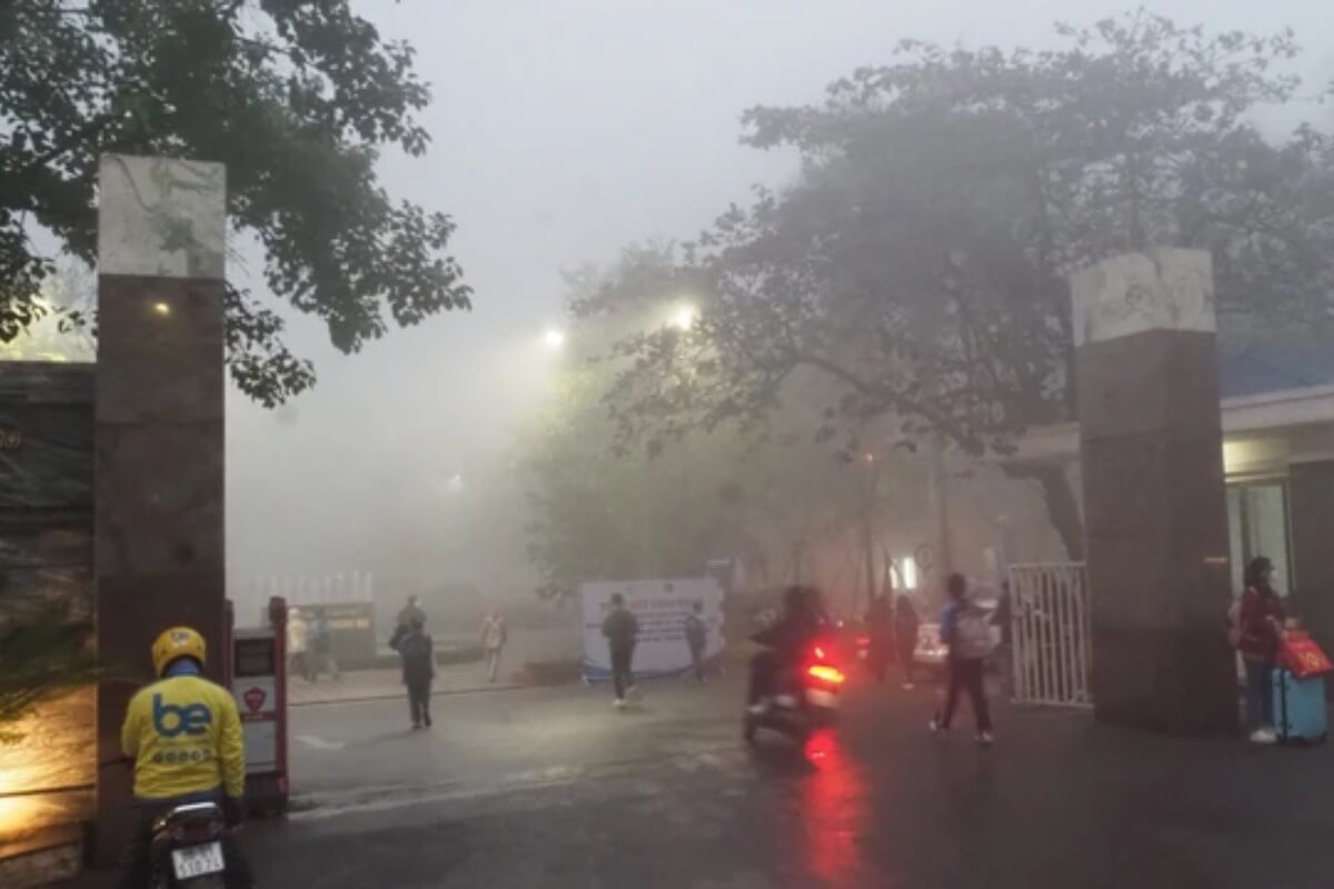 ハノイのひどい大気汚染、14日までは汚染状況が継続