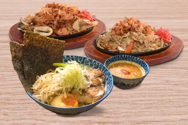 つけ麺に本格ソース焼きそば!ラーメン大山に新メニュー登場