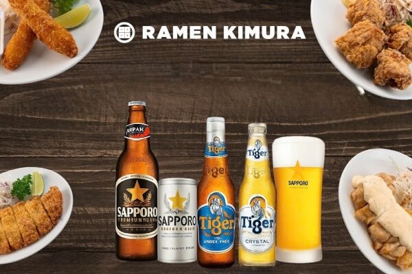 期間限定でビールが2万8000ドン！晩酌はラーメンきむらに決定！！