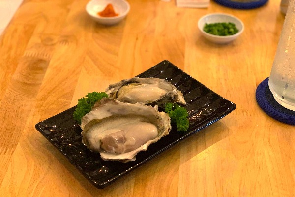 牡蠣のから騒ぎ