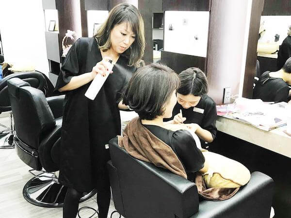 ホーチミン,美容室,美容院,ヘアサロン,日本人,1区,おすすめ,ネイル,ヘッドスパ,アトリエファイン