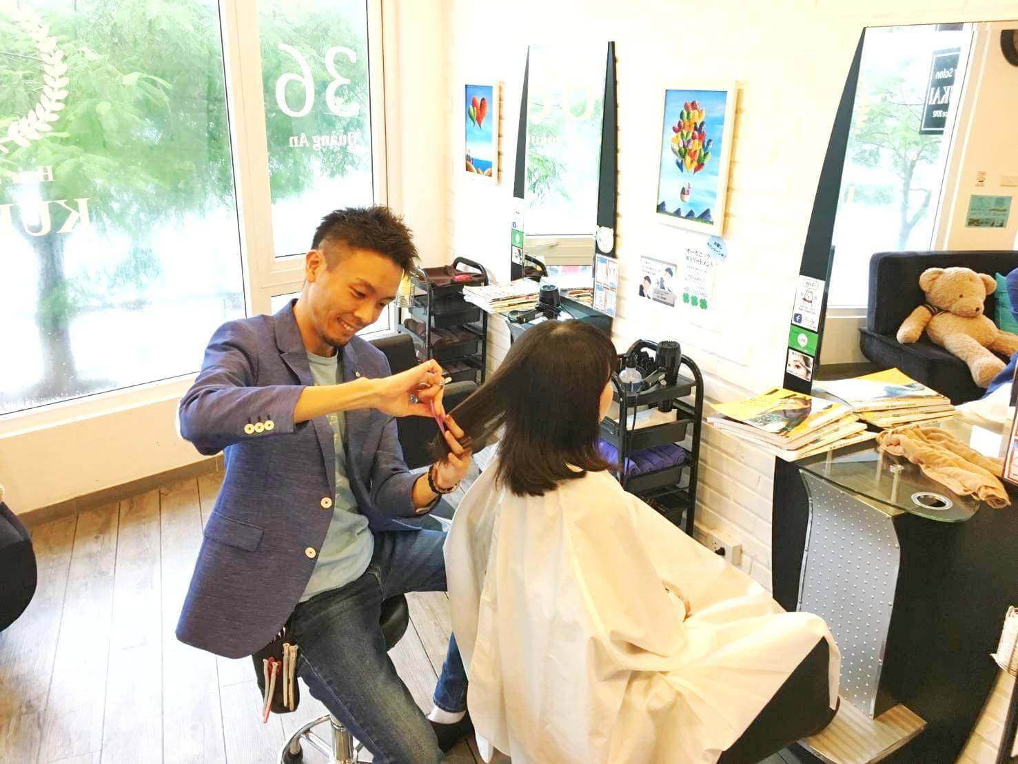 KUKAI,ハノイ,日系美容室,おすすめ,美容室,人気