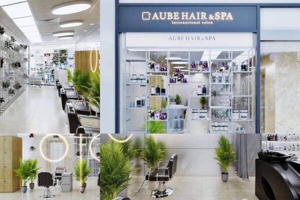 AUBE Hair&Spa International ハノイ・リンラン店の外観イメージ