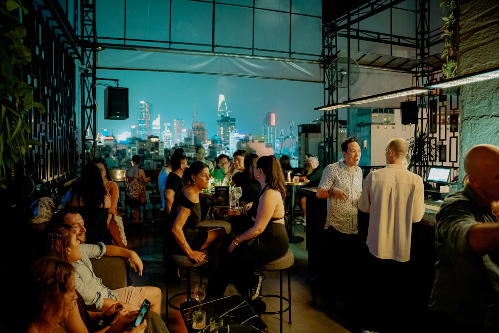 ホーチミン,ブイビエン,ルーフトップバー,ザパーク,Thepark,ブイビエン,観光,旅行,