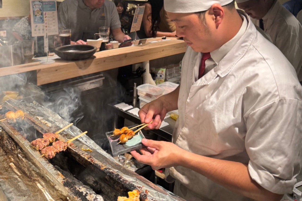 ホーチミン1区タイバンルンの焼き鳥専門店とりきん